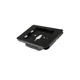 Lockable Tablet Stand for iPad - Desk or Wall Mountable - Steel Tablet Enclosure