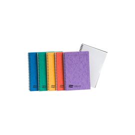 Europa Notemaker Book Sidebound Ruled 80gsm 120 Pages A5 Assorted A Ref 4850Z [Pack 10]