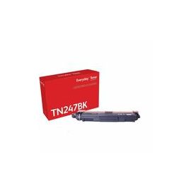 Everyday Toner High Yield Black cartridge equivalent to BROTHER TN-247BK for use in: Brother HL-L3210, L3230, L3270; DCP-L3510, L3517, L3550; MFC-L3710, L3730, L3750, L3770
