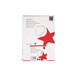 5 Star Addressing Labels Laser 16 per Sheet 99.1x34mm White [4000 Labels]