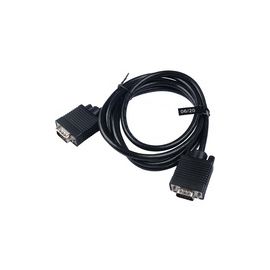 V7 VGA CABLE 2M BLACK HDDB15 M/M FERRITE CORE