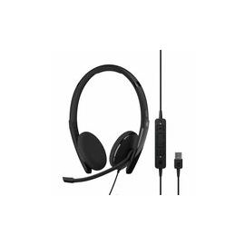 Adapt 160T USB II On-ear double sided USB headset with in-line call control and foam earpads. Teams Certified