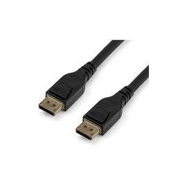 3m 9.8 ft DisplayPort 1.4 Cable - VESA Certified - Supports HBR3 and resolutions of up to 8K@60Hz - Supports HDR for high contrast ratio and vivid colors - Latching DP connectors provide secure connections - Lifetime Warranty