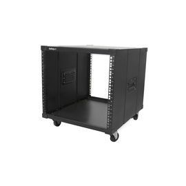 Portable Server Rack with Handles - Rolling Cabinet - 9U
