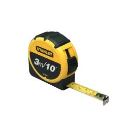 STANLEY TAPE MEASURE 3M/10FT YELLOW