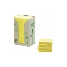 HAFTNOTIZ POST IT 3M 653-1T 38X51MM, RC GELB,PG. A 24
