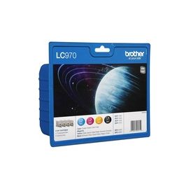INK CARTRIDGE LC-970VALBP VALUE BLISTER (1BK+1C+1M+1Y)