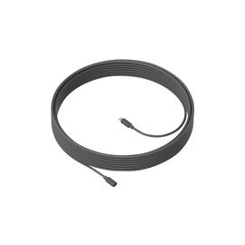 Logitech Meet Up 10M extended cable for expansion Mic. 10M (32.8') cable length, Single-cable, conduit-routable design, Designed and engineered by Logitech for use with Logitech Group, Cable thickness: 4 mm. Repeater length: 50 mm. Repeater thickness: 1