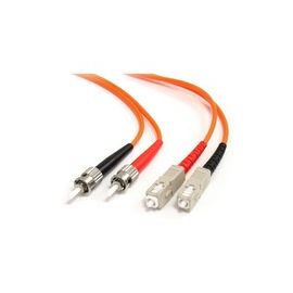 2m Multimode Duplex Fiber Optic Cable ST-SC