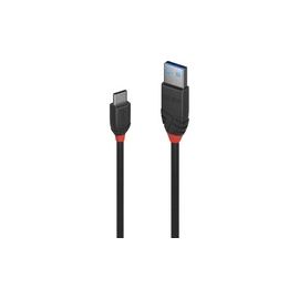 LINDY 1,5m USB 3.1 Typ A an C Kabel 3A Black Line