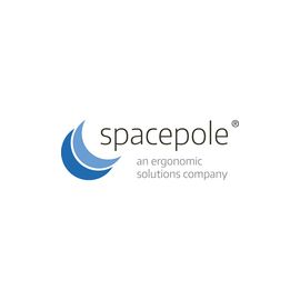 SpacePole SP2 Screen Mount with 200mm Swingarm VESA 75/100 BLACK