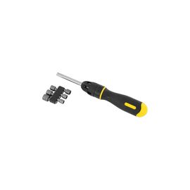 STANLEY MULTIBIT RACHETING SCREWDRI VER