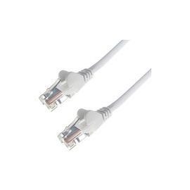 0.5m RJ45 to RJ45 UTP CAT 5e STANDERD NETWORK CABLE WHITE