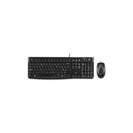 LOGITECH MK120 corded Desktop USB Keyboard + Mouse 1000dpi (DE)