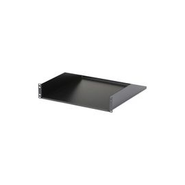 1U Rack Mount Cantilever Shelf - Heavy Duty Fixed Server Rack Cabinet Shelf - 125lbs / 56kg
