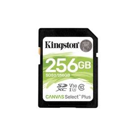 256GB SDXC Canvas Select Plus 100R C10 UHS-I U3 V30