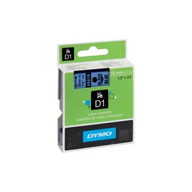 Tape/12mmx7m black blue Type D1