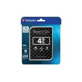 STORE N GO 2.5INGEN2 4TB USB3.0 BLACK (6.35MM) (15MM)      IN