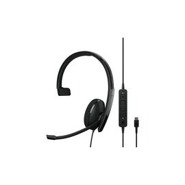 Adapt 130T USB-C II On-ear single sided USB-C headset with in-line call control and foam earpads. Teams Certified.