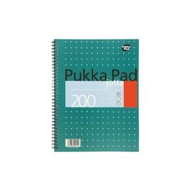 Pukka Pad Notebook Wirebound 200 Leaf A4 Ref JM018 Pack 3