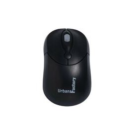 Urban Factory Big Crazy Mouse - Souris - filaire - USB - noir