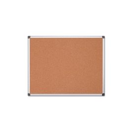 Cork Board, Maya Series, 6'X4', Aluminum Frame