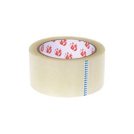 5 Star Packaging Tape Roll Polypropylene Low Noise 50mmx66m Clear [Pack 6]