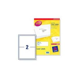 AVERY BoÃ®te de 200 étiquettes laser blanc 199.6X143.5 L7168-100