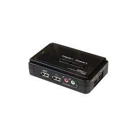 2 PORT USB KVM KIT WITH AUDIO