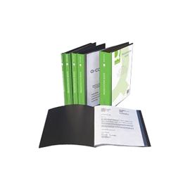 Q CONNECT PRESENTATION BOOK 60PKT BLACK