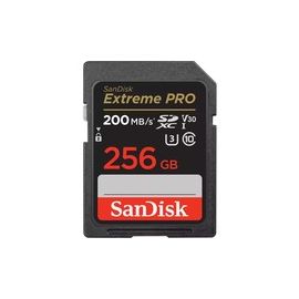 EXTREME PRO 256GB SDHC MEMORY CARD 200MB/S 140MB/S UHS-I CLASS