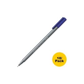 Fineliner Porous Point Pen, .3mm, Blue