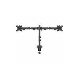 NERO DOUBLE FLAT SCREEN DESK MOUNT (PHONE HOLDER+QUICK-FIX CL