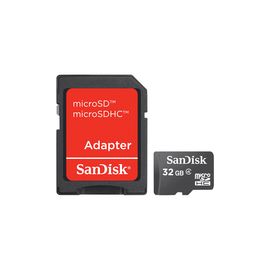 Sandisk B35 Bulk Envelope Package 32GB MicroSD Memory Card. Non-retail packaging. Include adapters.