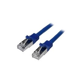 2m Cat6 Patch Cable - Shielded (SFTP) Snagless Gigabit Network Patch Cable - Blue