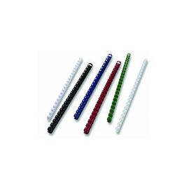 GBC A4 8MM 21R COMB RED P100