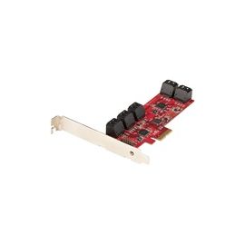 SATA PCIe Card, 10 Port PCIe SATA Expansion Card, 6Gbps SATA Adapter, 10 Mini-SAS/SATA Cables, PCI Express to SATA Converter