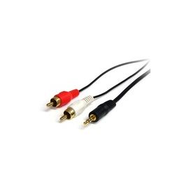 Stereo Audio cable - RCA (M) - mini-phone stereo 3.5 mm (M) - 0.91 m