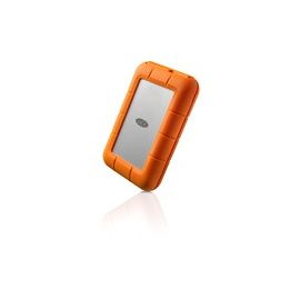 LACIE RUGGED 2TB USB-C USB3.0 Drop- crush- and rain-resistant for all-terrain use orange