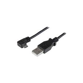1m 3 ft Right Angle Micro-USB Charge-and-Sync Cable M/M - USB 2.0 A to Micro-USB - 28/24 AWG