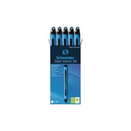 Ballpoint Pen, Rubber Grip, 1.4mm, 10/BX, Black