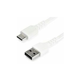 2 m / 6.6ft USB 2.0 to USB C Cable - High Quality USB 2.0 Cable - USB Cable - White - USB Data Transfer Cable (RUSB2AC2MW)
