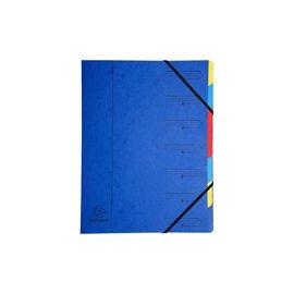Europa 7-Part Organiser A4 Blue 5219Z
