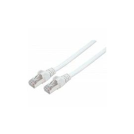 NETWORK CABLE CAT6 COPPER 20M- WHITE S/FTP SNAGLESS/BOOTED