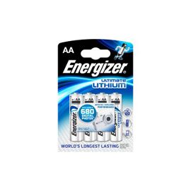 4 PILES ENERGIZER ULTIMATE LITHIUM AA