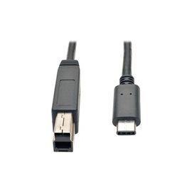 USB 3.1 Gen 2 (10 Gbps) Cable, USB Type-C (USB-C) to USB 3.0 Type-B (M/M), 3 ft.