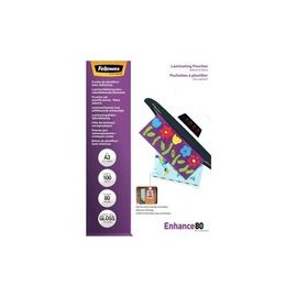 ADH BACK LAMIN POUCH A3 80MIC 100PK