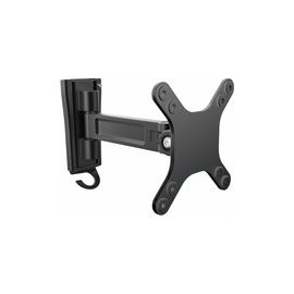 Wall Mount Monitor Arm - Single Swivel - For VESA Mount Monitors and Flat-Screen TVs up to 27in (33lb /15kg) - Monitor Wall Mount / Monitor Mount