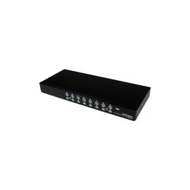 16 Port 1U Rack Mount USB KVM Switch with OSD