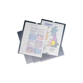 Rexel Nyrex Card Holder A4 Clear Open Top Pack of 25 PGCA41 12081